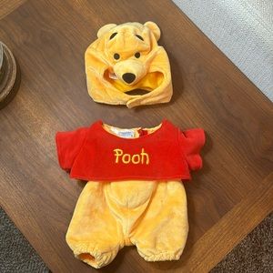 RARE Build a Bear Disney Winnie The Pooh Outfit Costume